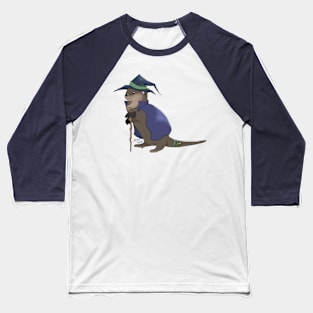 Otter Wizard Baseball T-Shirt